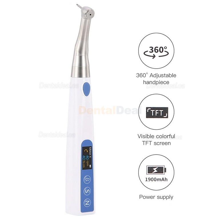 Betterway Motor X Electric WirelessUniversal Implant Torque Wrench Set with 16pcs Drivers